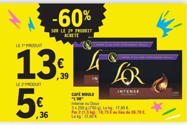 Café Moulu L'or