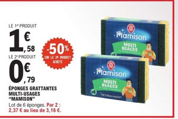 Éponges Grattantes Multi-Usages 'Mamison'