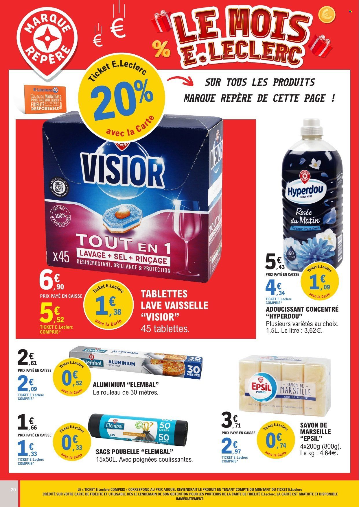 Catalogue E.Leclerc - 08.09.2026 - 20.09.2026. Page 20