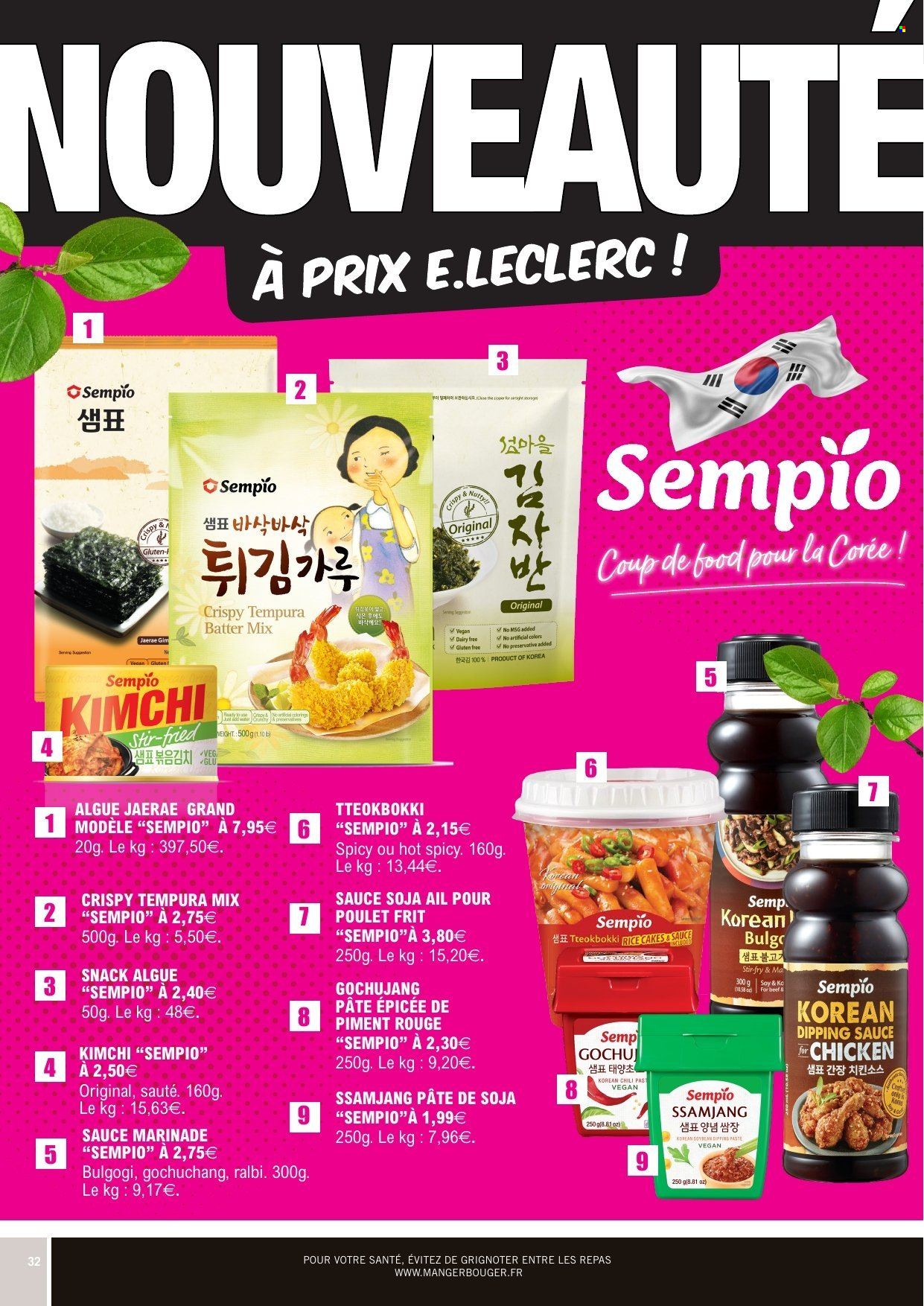 Catalogue E.Leclerc - 08.09.2026 - 20.09.2026. Page 32