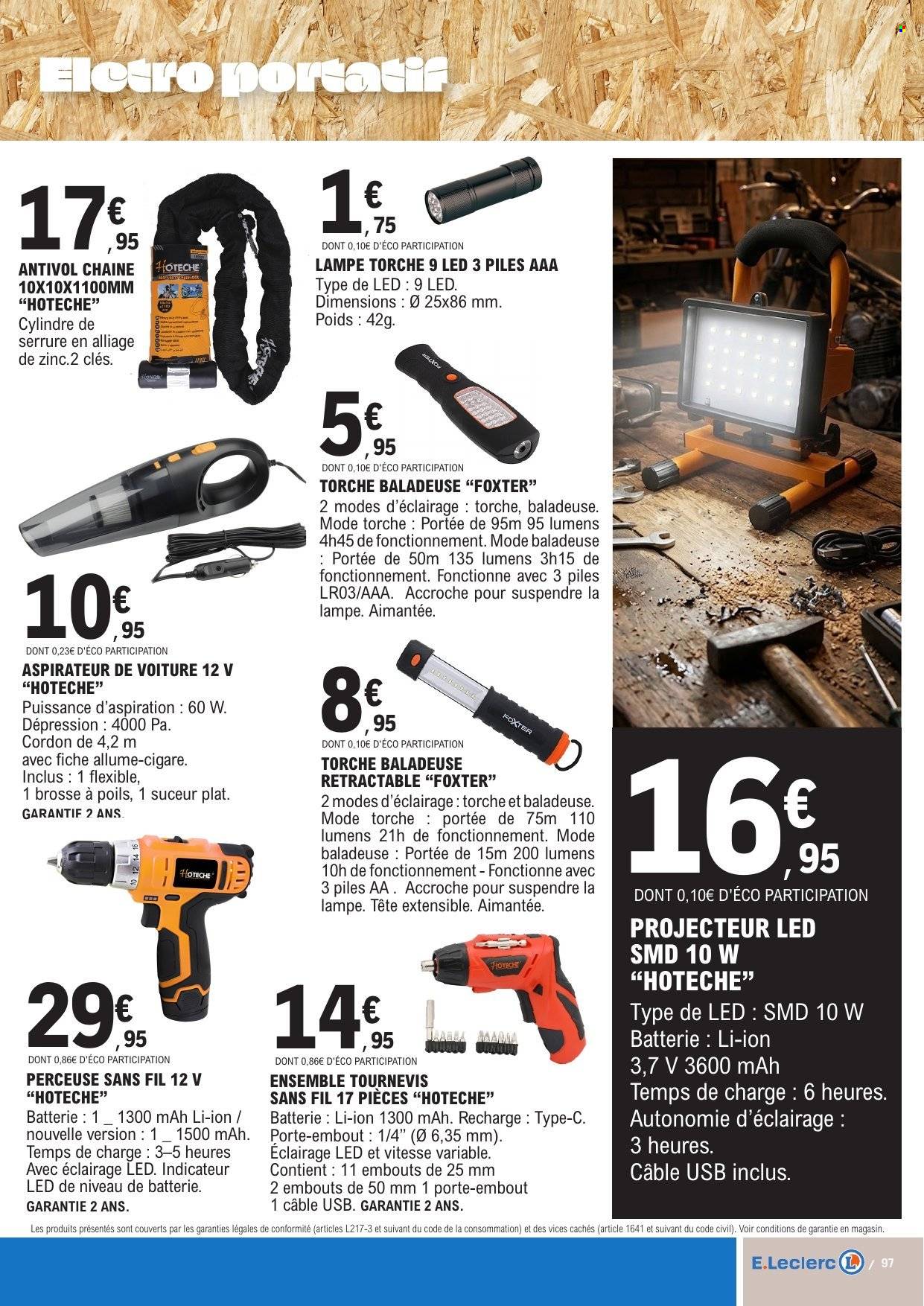 Catalogue E.Leclerc - 08.09.2026 - 20.09.2026. Page 97