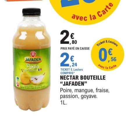 NECTAR BOUTEILLE "JAFADEN"