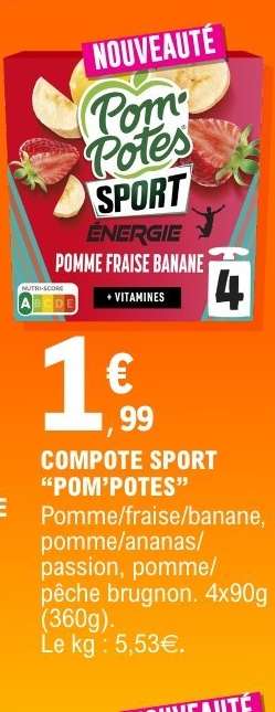 COMPOTE SPORT “POM’POTES”