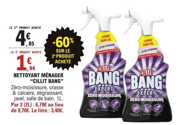 Nettoyant ménager Cillit Bang