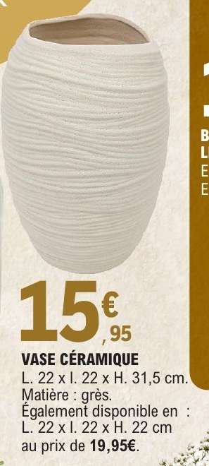 VASE CÉRAMIQUE
