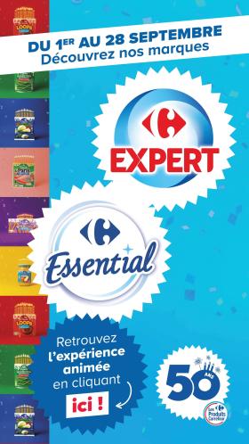 Carrefour - DÉCOUVREZ LES MARQUES CARREFOUR EXPERT & ESSENTIAL