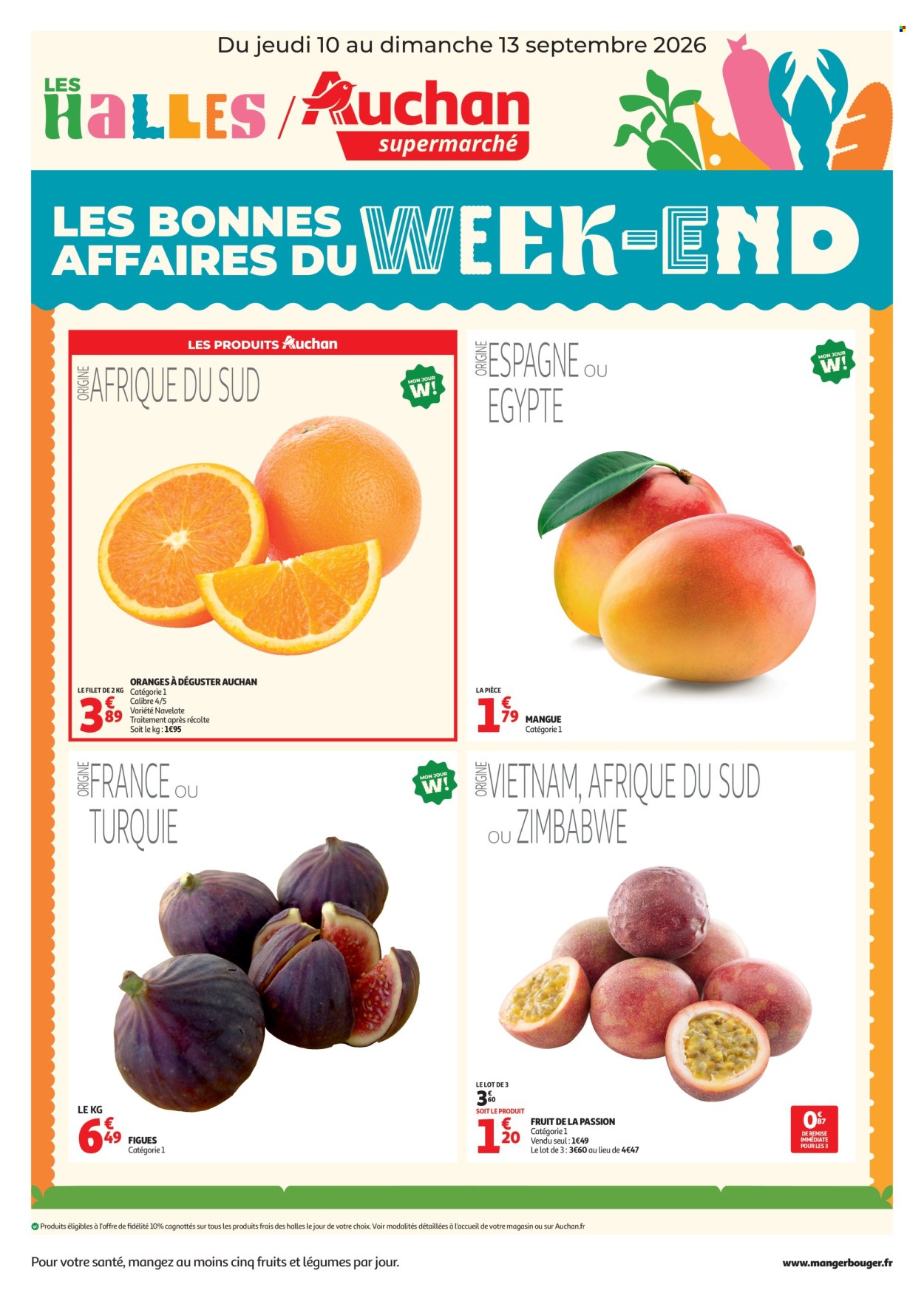 Catalogue Auchan - 10.09.2026 - 13.09.2026. Page 1