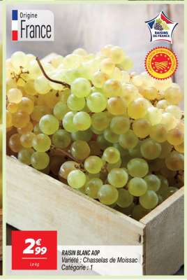 RAISIN BLANC AOP