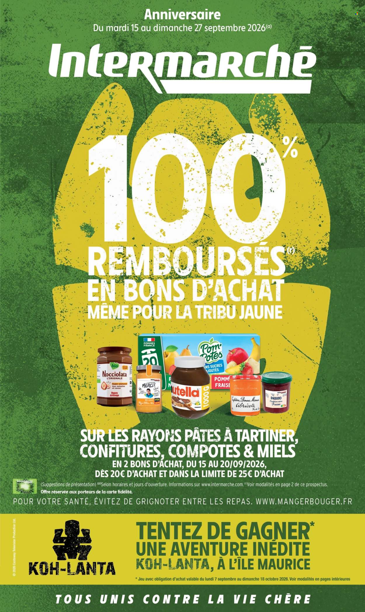 Catalogue Intermarché Super - 15.09.2026 - 27.09.2026. Page 1