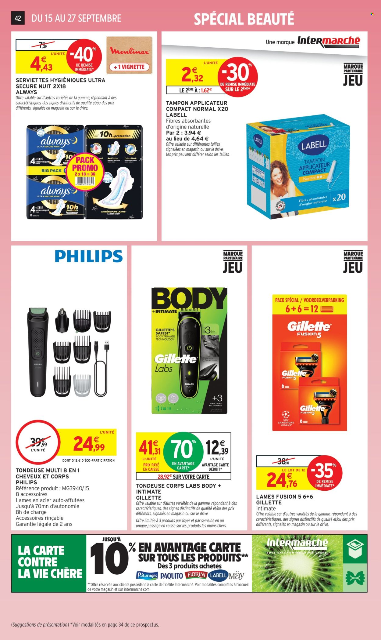 Catalogue Intermarché Hyper - 15.09.2026 - 27.09.2026. Page 42