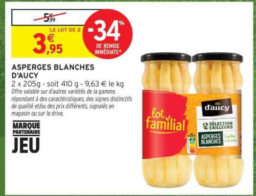 Asperges Blanches d'Aucy