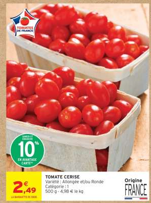 Tomate cerise