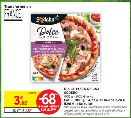 DOLCE PIZZA REGINA