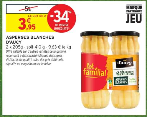 Asperges Blanches d'Aucy