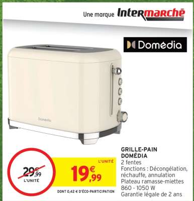 GRILLE-PAIN DOMÉDIA