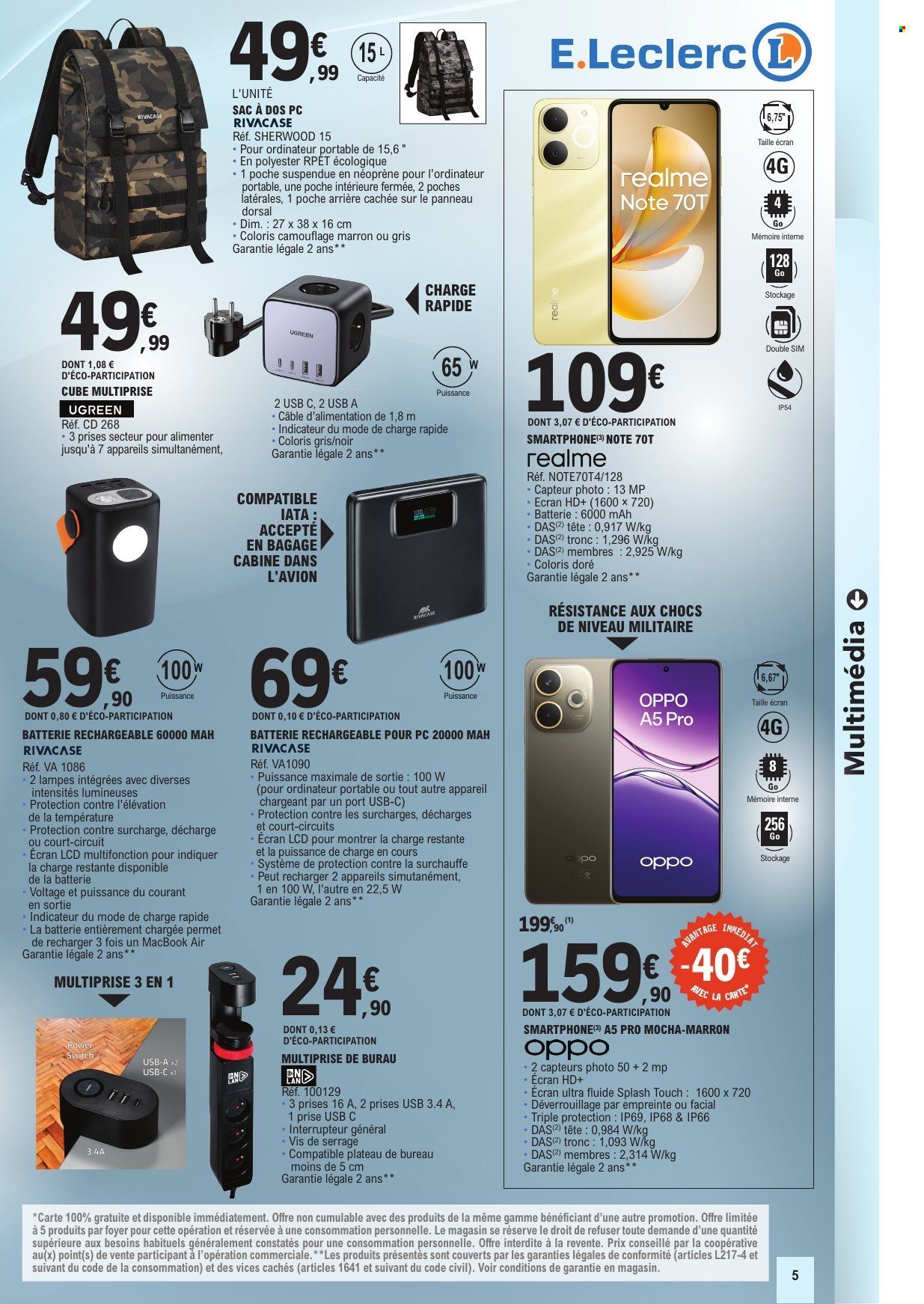 Catalogue E.Leclerc - 08.09.2026 - 19.09.2026. Page 5