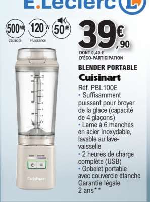 Blender Portable Cuisinart
