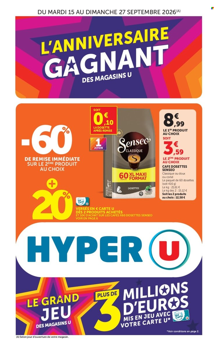 Catalogue HYPER U - 15.09.2026 - 27.09.2026. Page 1