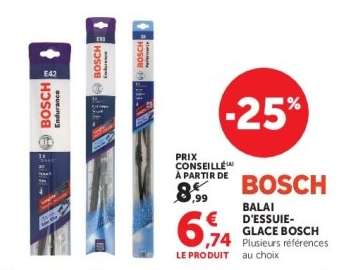BOSCH Balai d'essuie-glace