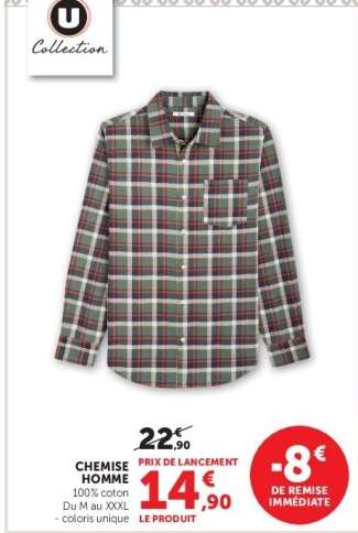 Chemise homme