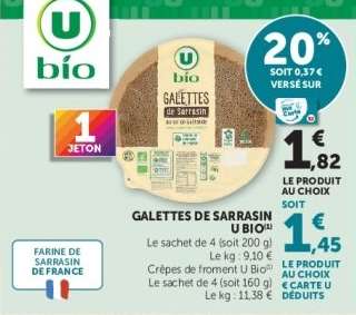 Galettes de Sarrasin U Bio