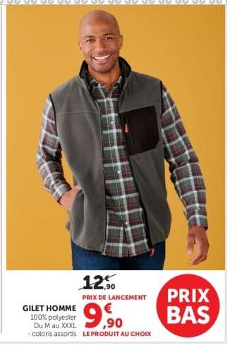 Gilet homme