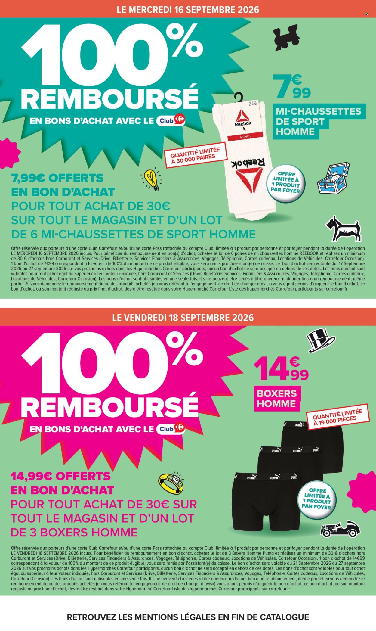 Catalogue Carrefour Hypermarchés - 15.09.2026 - 28.09.2026. Page 6