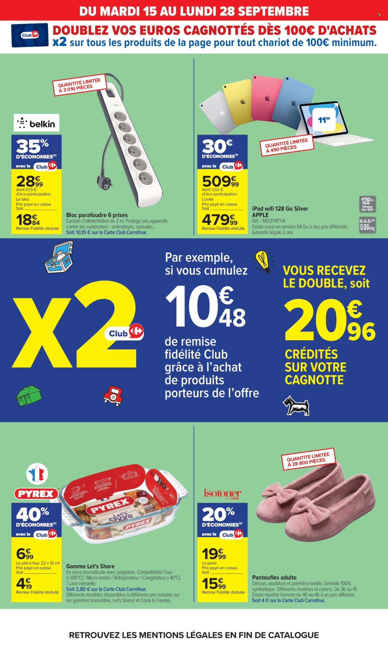 Catalogue Carrefour Hypermarchés - 15.09.2026 - 28.09.2026. Page 9