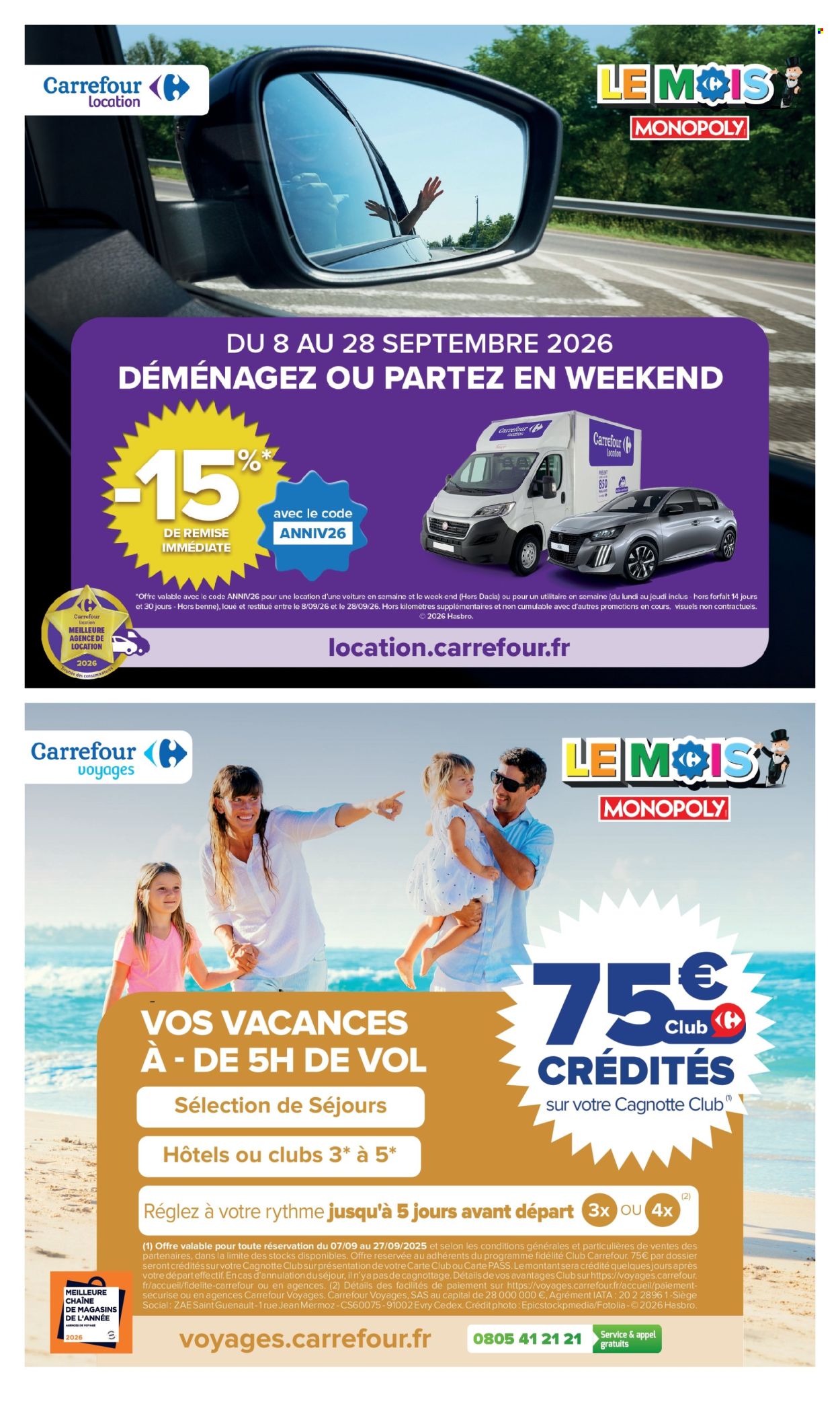 Catalogue Carrefour Hypermarchés - 15.09.2026 - 28.09.2026. Page 106