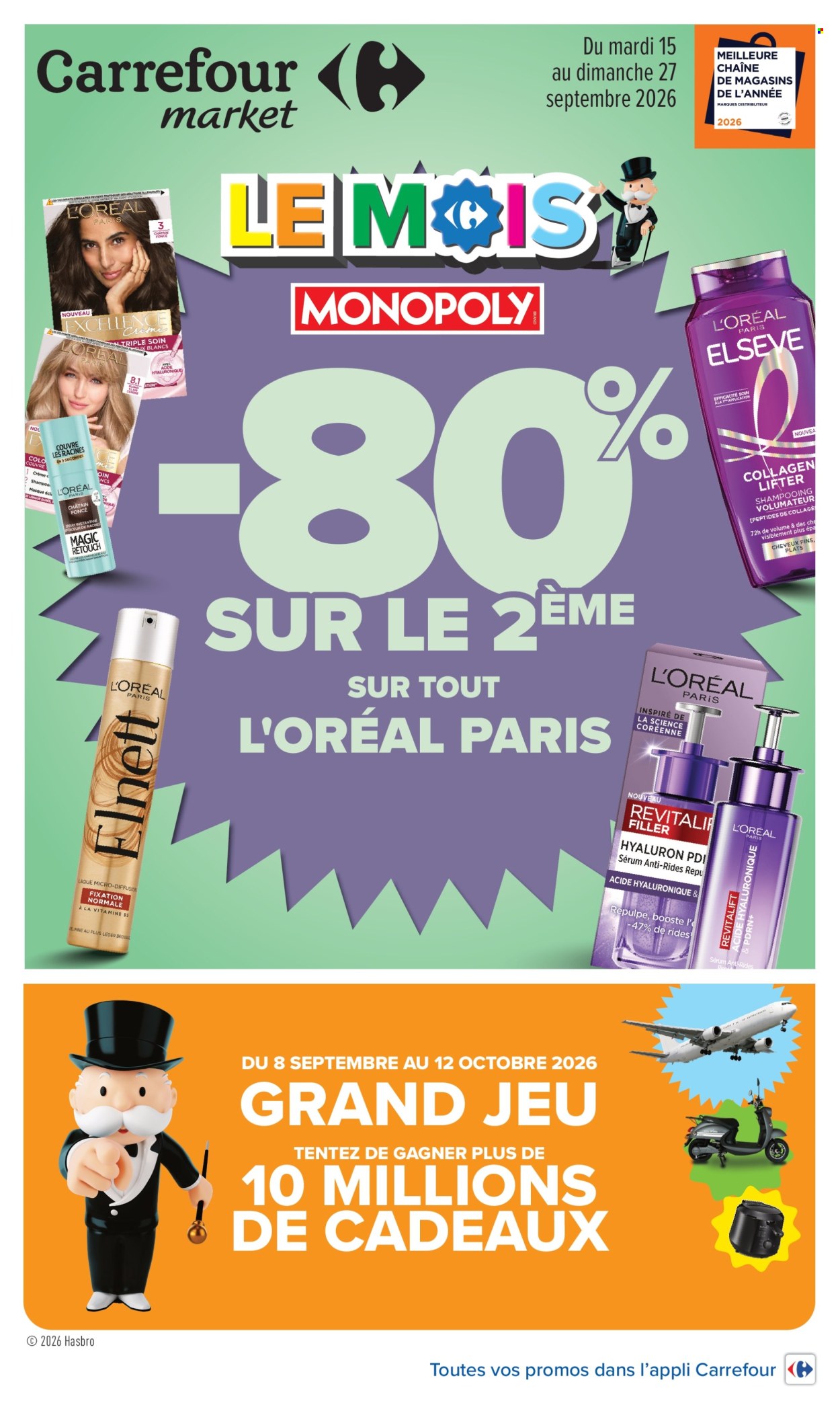 Catalogue Carrefour Market - 15.09.2026 - 27.09.2026. Page 1