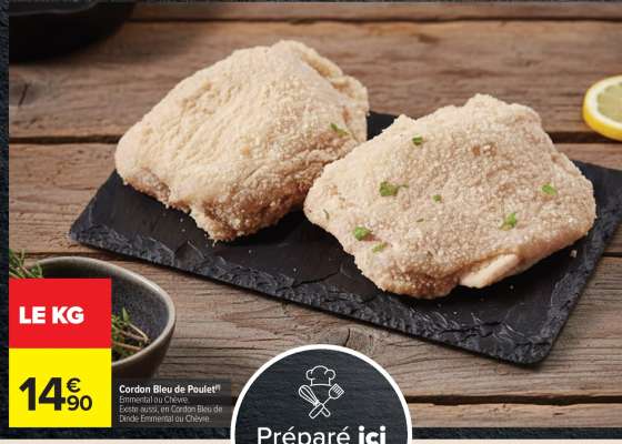 CORDON BLEU DE POULET