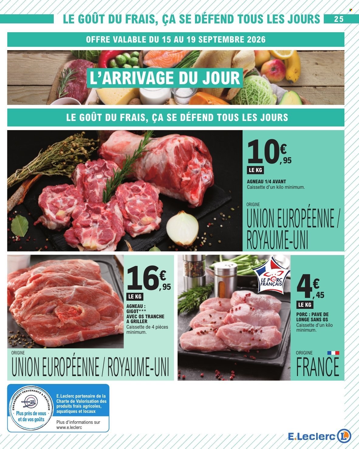 Catalogue E.Leclerc - 15.09.2026 - 26.09.2026. Page 25