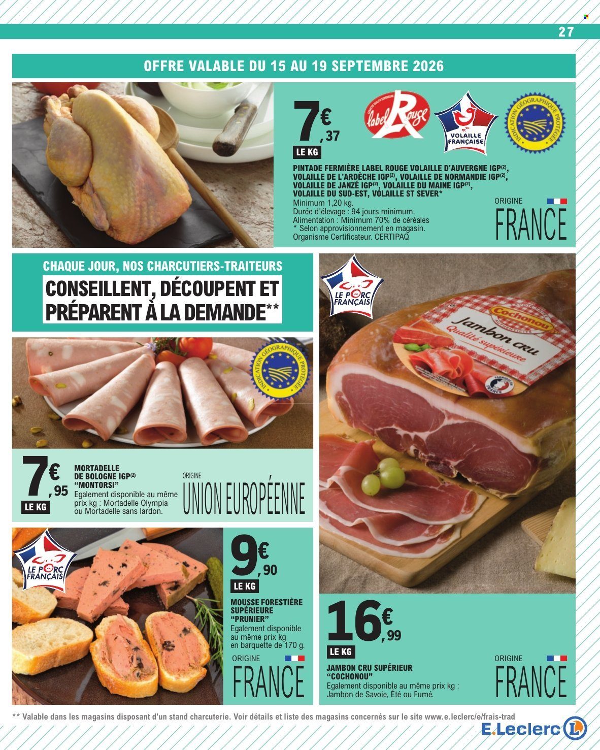 Catalogue E.Leclerc - 15.09.2026 - 26.09.2026. Page 27