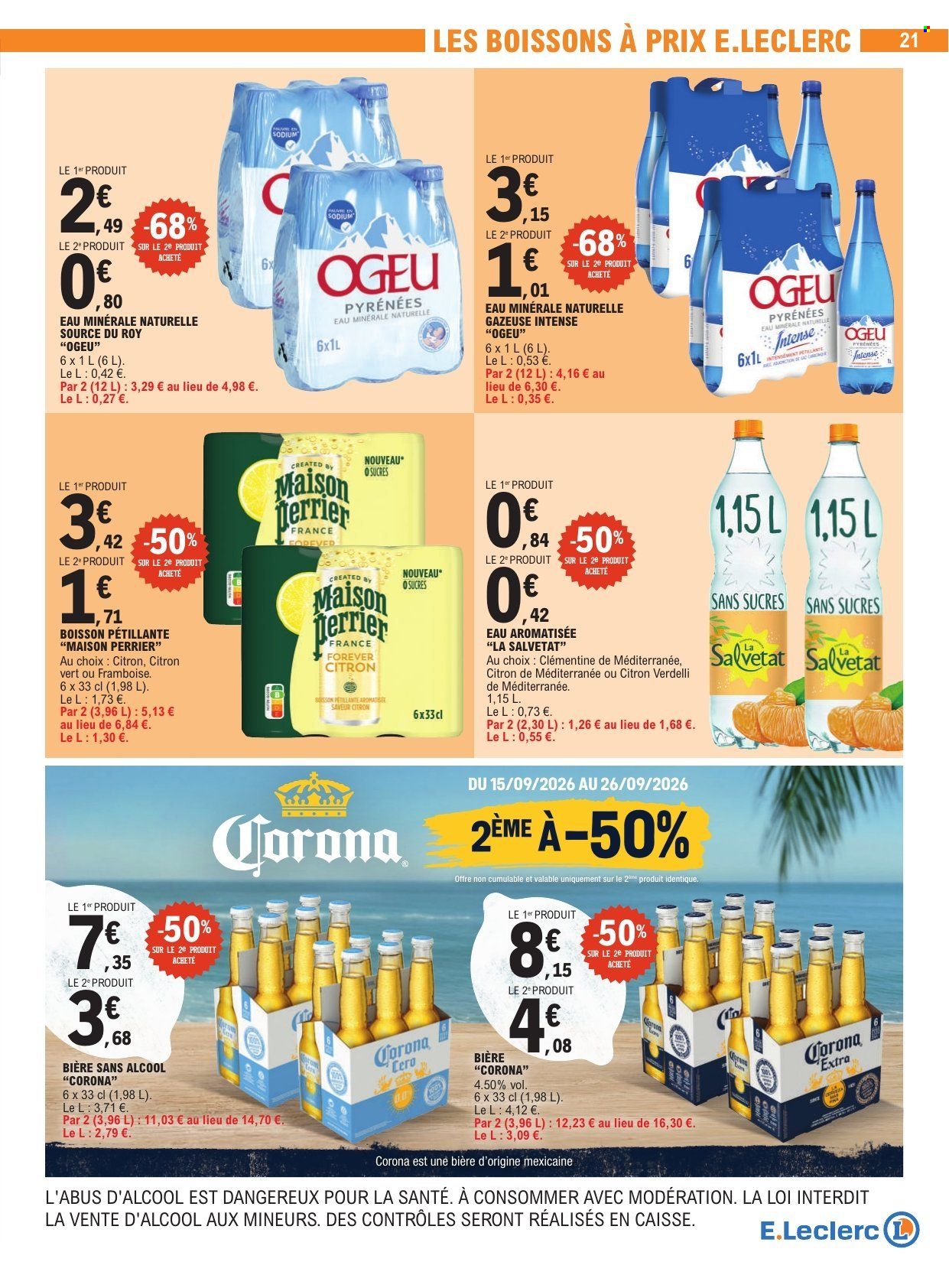 Catalogue E.Leclerc - 15.09.2026 - 26.09.2026. Page 21