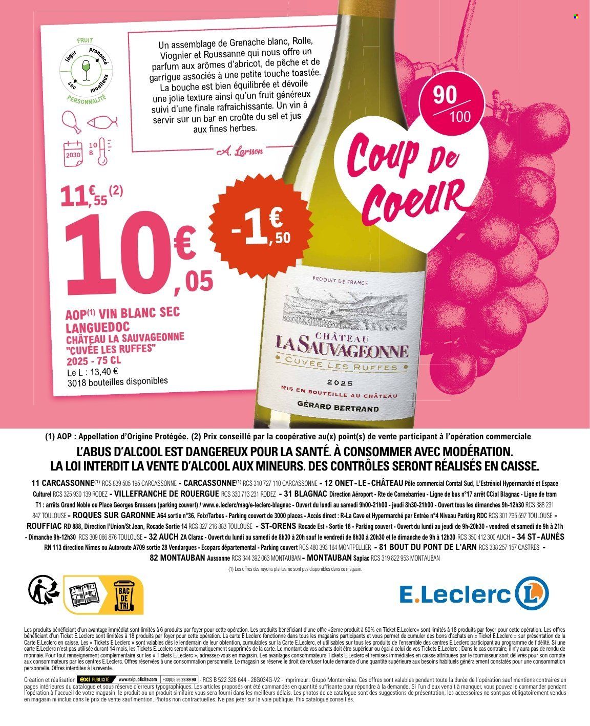 Catalogue E.Leclerc - 26.09.2026 - 10.10.2026. Page 132