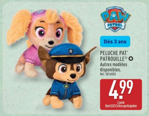PELUCHE PAT' PATROUILLE