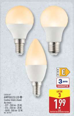 CASALUX® AMPOULES LED
