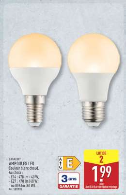 CASALUX AMPOULES LED