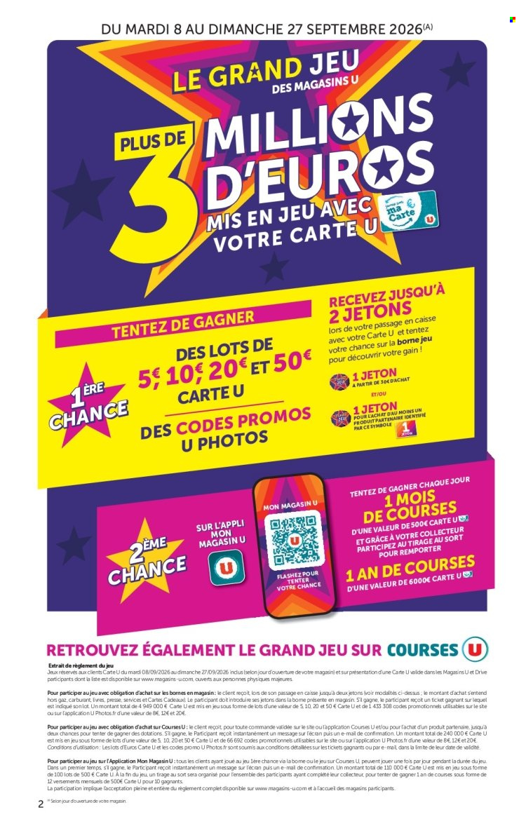 Catalogue SUPER U - 22.09.2026 - 04.10.2026. Page 2