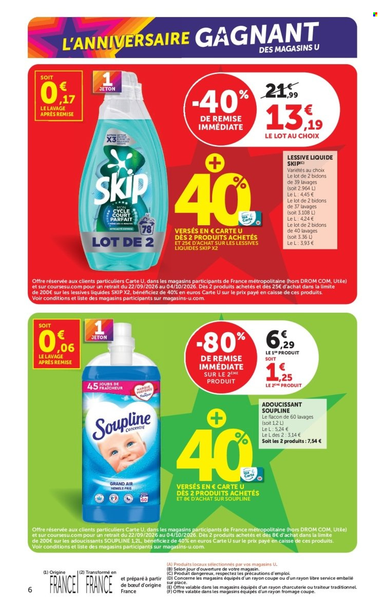 Catalogue SUPER U - 22.09.2026 - 04.10.2026. Page 6