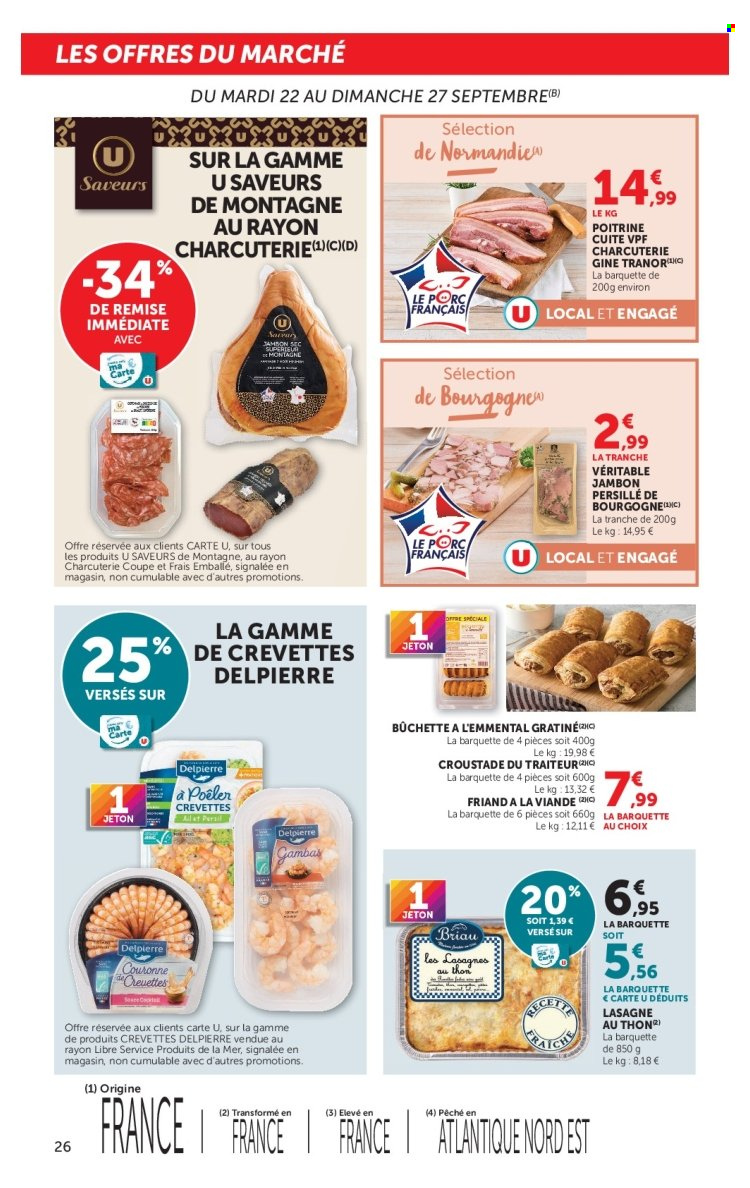 Catalogue SUPER U - 22.09.2026 - 04.10.2026. Page 26