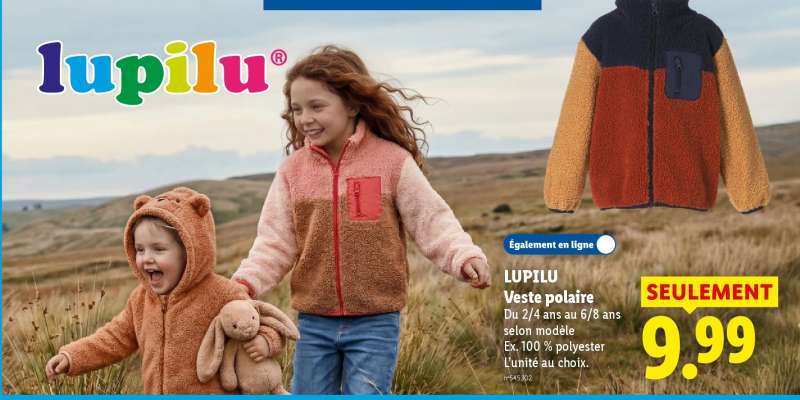 LUPILU Veste polaire