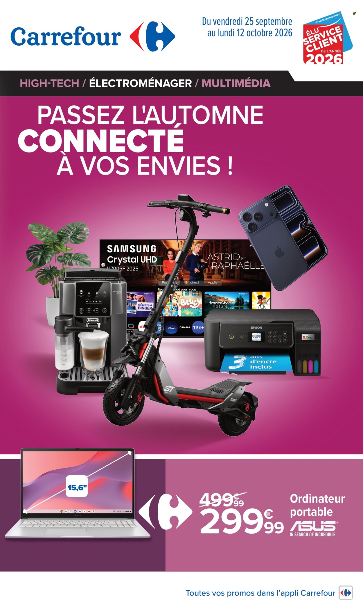 Catalogue Carrefour Hypermarchés - 25.09.2026 - 12.10.2026. Page 1
