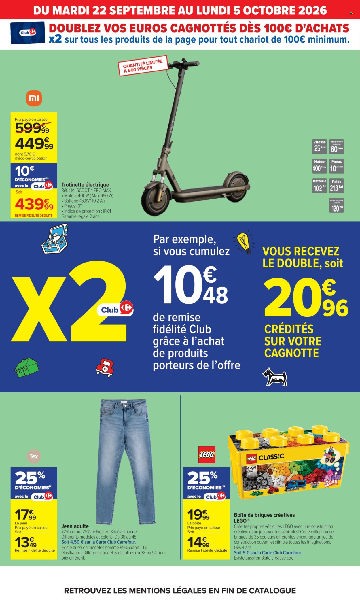 Catalogue Carrefour Hypermarchés - 22.09.2026 - 05.10.2026. Page 14