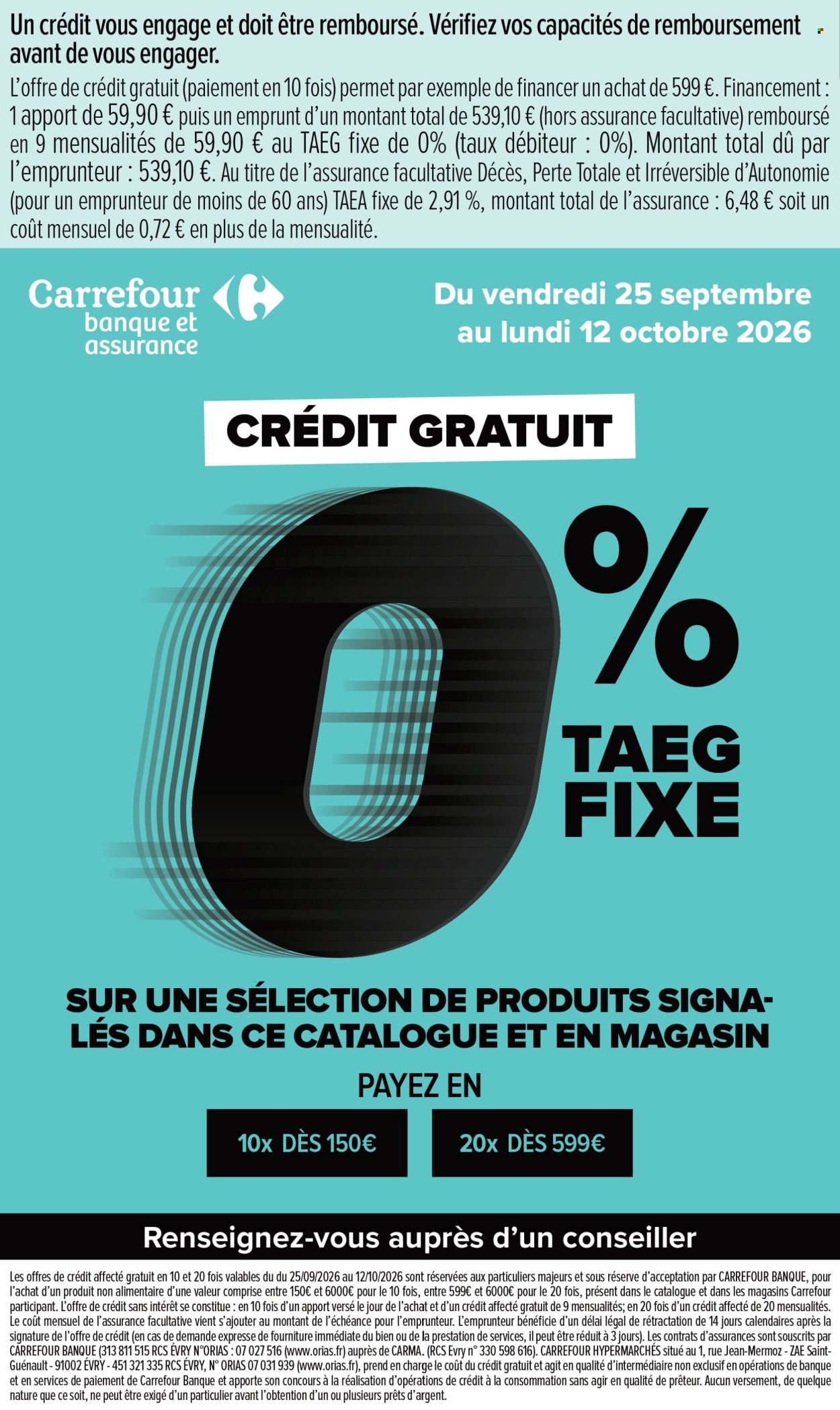 Catalogue Carrefour Hypermarchés - 25.09.2026 - 12.10.2026. Page 18