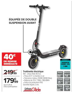 Trottinette électrique