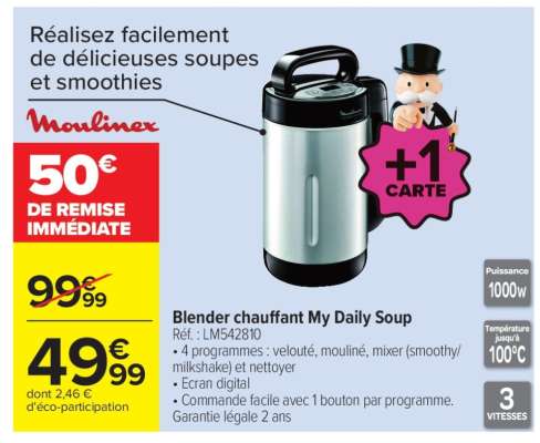 Blender chauffant My Daily Soup