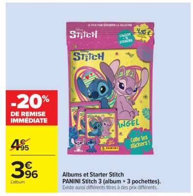 Albums et Starter Stitch