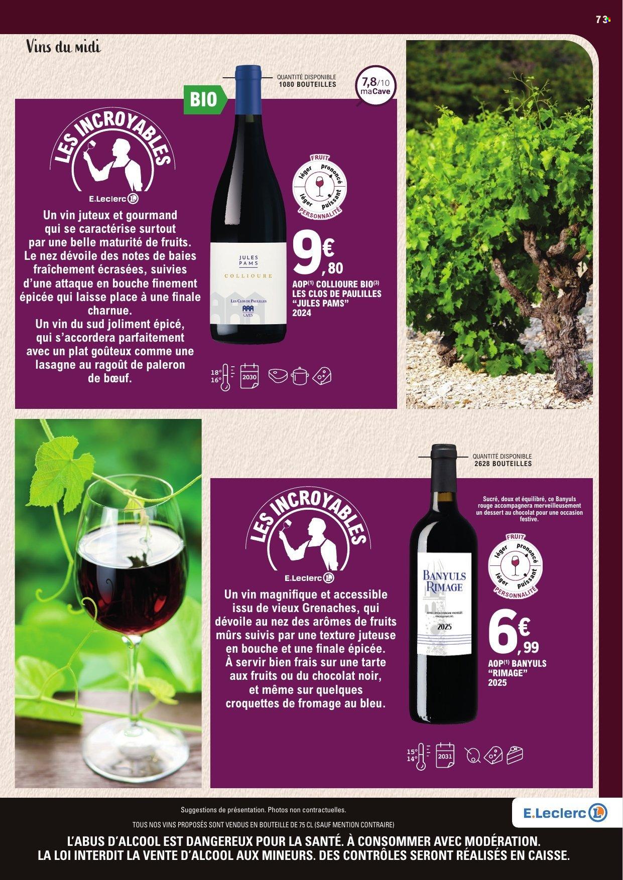 Catalogue E.Leclerc - 26.09.2026 - 10.10.2026. Page 73