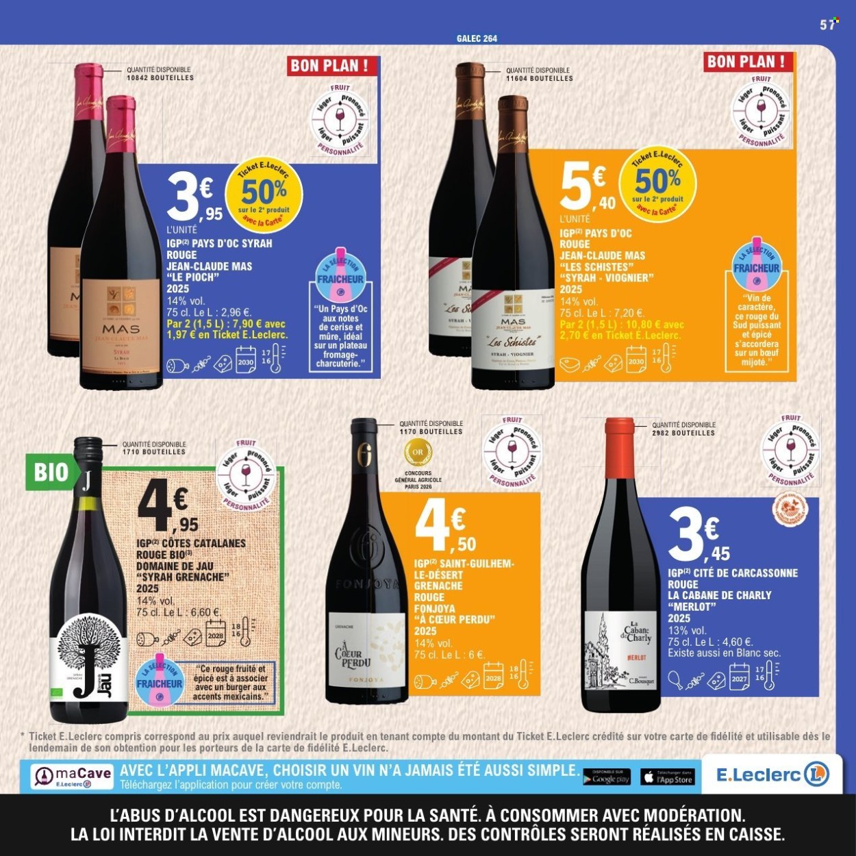 Catalogue E.Leclerc - 26.09.2026 - 10.10.2026. Page 57